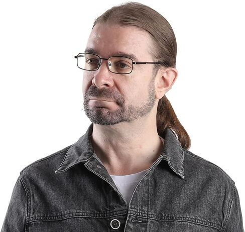 نظارات قراءة للرجال بمفصلات زنبركية وإطار معدني نظارات تحجب الضوء الأزرق وقارئات الكمبيوتر بالأشعة فوق البنفسجية in Kuwait