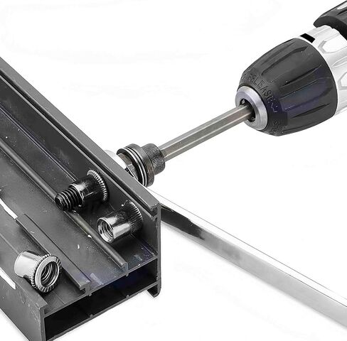 M6 x 13mm Cross Barrel Nuts Cross Dowel Slotted Nuts, 20Pcs in Kuwait