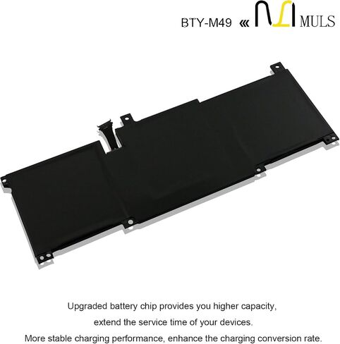 BTY-M49 52.4Wh Laptop Battery for MSI Modern 14 B10M B10RAS B10RASW B11SB MS-14D1 MS-14D2 MS-14DK Prestige 14 A10SC A10M A10RAS A11SCX Intel 11th Gen A10RB EVO A11M-003ES MSI MS-14C1 MS-14D1 MS-1551 in Saudi Arabia