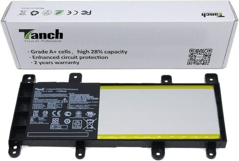 بطارية كمبيوتر محمول C21N1515 بديلة لـ ASUS R753 X756 X756U X756UJ X756UA X756UX X756UB X756UQ X756UQX X756UV X756UW X756UXM K756UX K756UQ P756UV Series 7.6V 4840mAh 38Wh in Kuwait