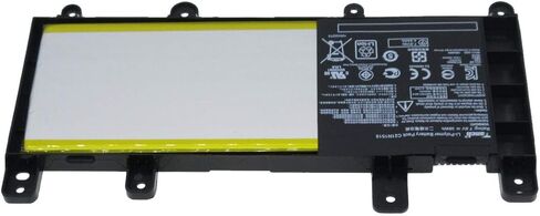 بطارية كمبيوتر محمول C21N1515 بديلة لـ ASUS R753 X756 X756U X756UJ X756UA X756UX X756UB X756UQ X756UQX X756UV X756UW X756UXM K756UX K756UQ P756UV Series 7.6V 4840mAh 38Wh in Kuwait