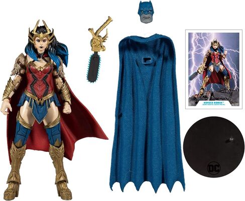 McFarlane Toys - DC Multiverse Dark Nights: Death Metal Batman 7" Action Figure with Build-A 'Darkfather' Parts and Accessories in Saudi Arabia