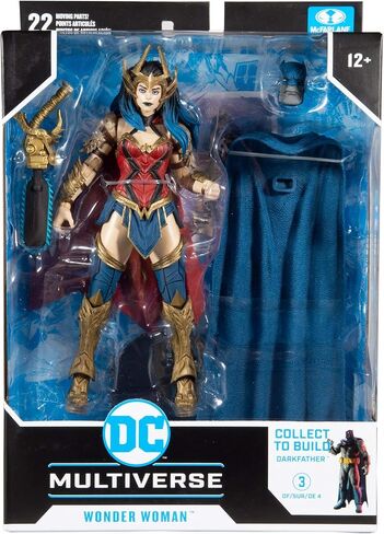McFarlane Toys - DC Multiverse Dark Nights: Death Metal Batman 7" Action Figure with Build-A 'Darkfather' Parts and Accessories in Saudi Arabia