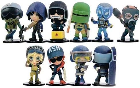 Ubisoft Xtreme Play Rainbow 6 Collection Series 1 صندوق شخصية غامضة بطول 3.5 بوصة - قطعة واحدة in Saudi Arabia