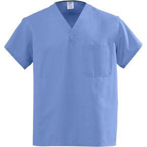 Medline AngelStat للجنسين القابل للعكس V-Neck Scrub Top M610nths-Ca ، 1 رطل in Kuwait