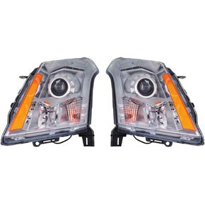 ل Cadillac SRX Headlight Assembly 2014 2015 2016 Side Passenger لـ GM2503432 | 23315409 in Kuwait