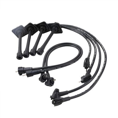 Ignition Spark Plug Wires 5mm (6PC Set) for 1992-1996 Toyota Camry Celica MR2 L4 2.2L in Saudi Arabia