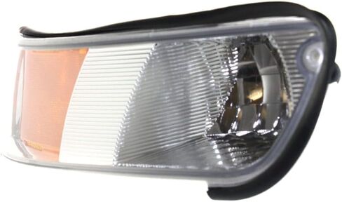 Epic Lighting Amxoe الاستبدال الجانبي بارك علامة إشارة الإشارة مجموعة مصباح مصباح متوافق مع 1999-2002 Mercury Grand Marquis [FO2550124 XW3Z15A201BB FO2551124 XW3Z15A201AB] الجانبين الأيمن زوج يمين زوج اليمين. in Saudi Arabia
