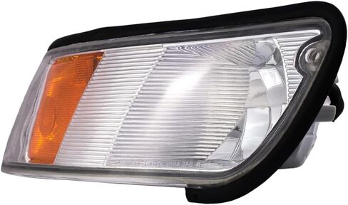 Epic Lighting Amxoe الاستبدال الجانبي بارك علامة إشارة الإشارة مجموعة مصباح مصباح متوافق مع 1999-2002 Mercury Grand Marquis [FO2550124 XW3Z15A201BB FO2551124 XW3Z15A201AB] الجانبين الأيمن زوج يمين زوج اليمين. in Saudi Arabia
