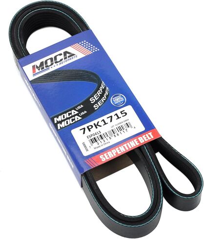 7PK1715 EPDM Serpentine Belt Fit 2016-2020 for Honda Civic L4 1.5L, 2017-2020 for Honda CR-V L4 1.5L, 2009-2014 for Acura TSX L4 2.4L, 2002-2004 for Acura RSX L4 2.0L in Saudi Arabia