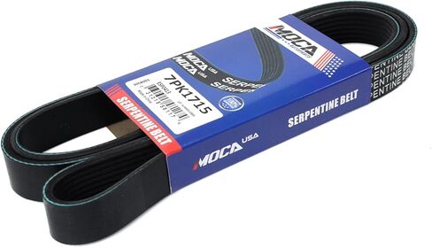 7PK1715 EPDM Serpentine Belt Fit 2016-2020 for Honda Civic L4 1.5L, 2017-2020 for Honda CR-V L4 1.5L, 2009-2014 for Acura TSX L4 2.4L, 2002-2004 for Acura RSX L4 2.0L in Saudi Arabia