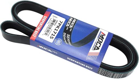 7PK1715 EPDM Serpentine Belt Fit 2016-2020 for Honda Civic L4 1.5L, 2017-2020 for Honda CR-V L4 1.5L, 2009-2014 for Acura TSX L4 2.4L, 2002-2004 for Acura RSX L4 2.0L in Saudi Arabia