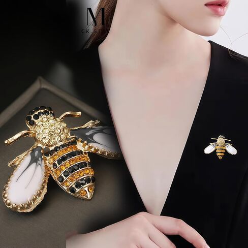 2pcs دبوس بروش راينستون للنساء لباس أنيقة أنيقة كريستال كريستال إكسسوارات الأزياء دبابيس طية صدر السترة بوتونيير حفل زفاف عيد ميلاد مجوهرات عيد الفصح هدية عيد الفصح in Kuwait