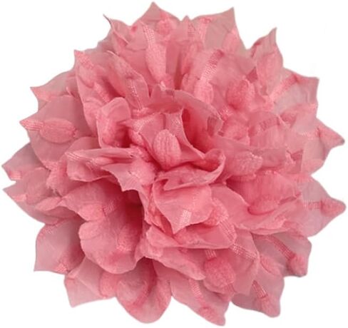 Dainty Lace Flower Large Brooch Lapel Pins Handmade Fabric Sunflower Brooches Pin Classic for Women Wedding Party Dance Banquet Dress Suit Clothes Accessories Jewelry Gifts 110mm in Saudi Arabia