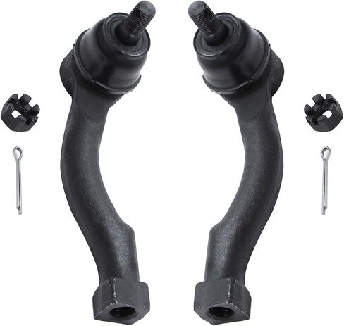 Detroit Axle - 6pc Rods Rods Rods Kit For 2003-2009 Kia Sorento 4 Outer Inner Tie Rod نهايات 2 Tie Rod Boots 2004 2005 2006 2007 2008 in Saudi Arabia