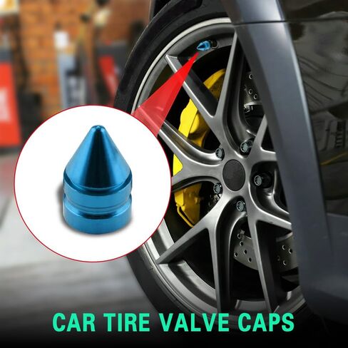 4 PCS Car Tyre Valve Caps ، ملحقات إطارات ألومنيوم سبيكة من الألومنيوم ، أغطية غبار تلقائية للحافة التآكل ، غطاء جذع عالمي للسيارة ، سيارات الدفع الرباعي ، شاحنة ، دراجة ، دراجة نارية (أحمر) in Kuwait