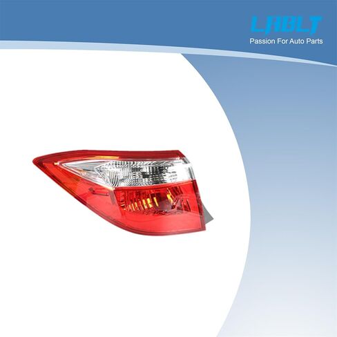 Red Clear Tail Light Signal Lamp Outer Driver Side Replacement for 2014-2016 Corolla in Saudi Arabia