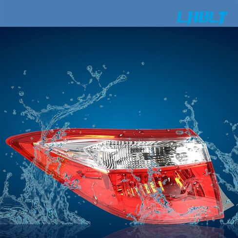 Red Clear Tail Light Signal Lamp Outer Driver Side Replacement for 2014-2016 Corolla in Saudi Arabia