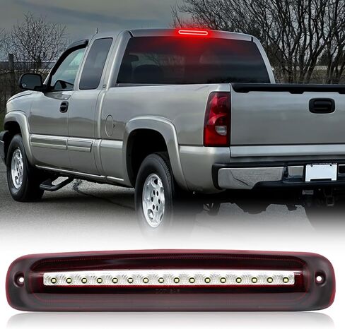 LED 3RD BRAKE LIGHT بديل لعام 1999-2006 Silverado Sierra 1500 2500 3500 HD High Mount Stop Third Brake Light & Cargo Light in Kuwait