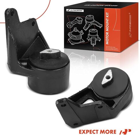 A-Premium 2PCS Front Left and Right Engine Motor Mount Kit Compatible with Dodge Ram 1500 1994-2002, Ram 2500 1994-2002, Ram 3500 1994-2002, 3.9L 5.2L 5.9L 8.0L, Replace# 52018235AB, 52020326 in Saudi Arabia