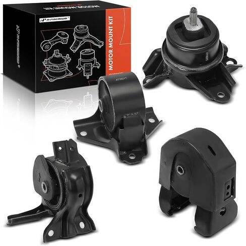 A-Premium 4PCS محرك محرك MOTION و MRISSIMSING MOUNT KIT متوافق مع Hyundai Sonata 2009 2010 2.4L ، ناقل حركة أوتوماتيكي in Saudi Arabia