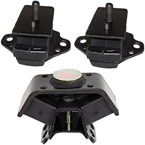 K2019 Compatible with Fits 1998-2004 Toyota Tacoma 2.4/2.7L 2WD EXC Pre Runner Motor & Transmission Mount 3pc : A4208, A4208, A2410 in Saudi Arabia
