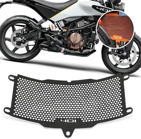 لفيتبيلين 401 Svartpilen 401 2025 سبيكة الألومنيوم حامي Grille Grille Grille Grille Grille Vitpilen401 Svartpilen 401 2024-2025 أجزاء الدراجات النارية (أسود) in Kuwait