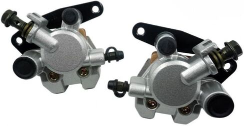 محول مضخة قرص فرامل الدراجات النارية المتوافقة مع Kodiak 400 450 1999-2006 1 زوج (زوج أسود 1) in Saudi Arabia