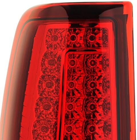 Akkon-لـ 99-02 Chevy Silverado 09-03 GMC Sierra Pickup Truck Red Clear G2 LED LED LIGH in Kuwait