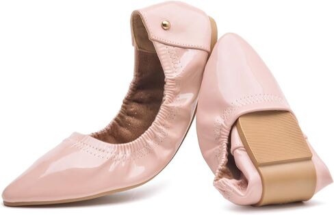 Wonderway Womens Platsable Ballet Flats ، أحذية باليه مسطحة مريحة in Saudi Arabia