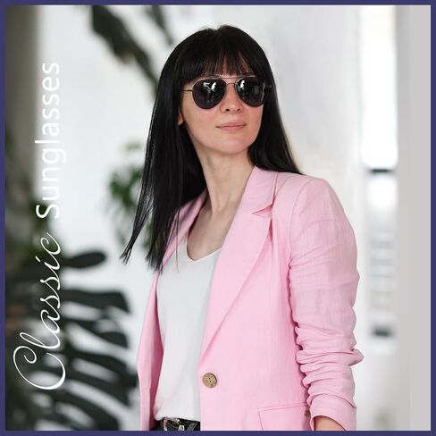 WOWSUN Classic Polarized Aviator Sunglasses for Women Men in Saudi Arabia