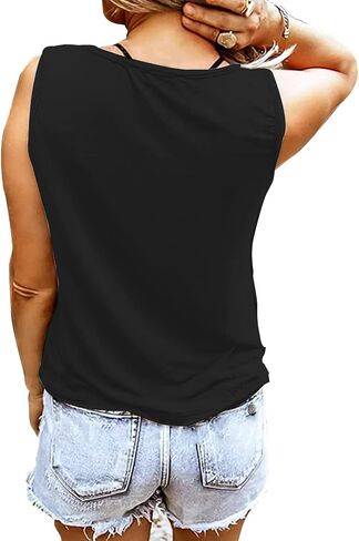 Western Country Music Tank Top Women Vintage Cowboy Rodeo Tank Cattle Skull Graphic Sleeveless Shirt Cowgirl Tops in Kuwait