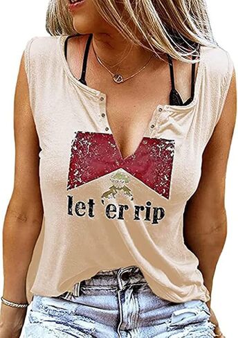 Western Country Music Tank Top Women Vintage Cowboy Rodeo Tank Cattle Skull Graphic Sleeveless Shirt Cowgirl Tops in Kuwait