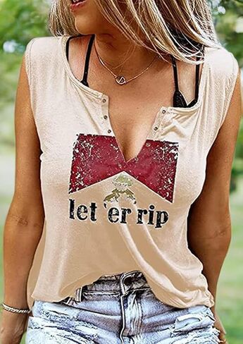 Western Country Music Tank Top Women Vintage Cowboy Rodeo Tank Cattle Skull Graphic Sleeveless Shirt Cowgirl Tops in Kuwait