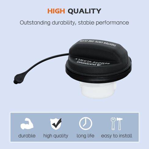 Gas Cap 77300-06040 - Fuel Tank Cap Replacement Compatible with Toyota Camry 4Runner Avalon Corolla Highlander Sienna Tacoma Tundra FJ Land Cruiser Matrix Rav4 Sequoia Yaris Replaces 7730006040 in Kuwait