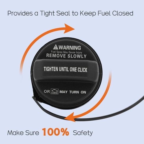 Gas Cap 77300-06040 - Fuel Tank Cap Replacement Compatible with Toyota Camry 4Runner Avalon Corolla Highlander Sienna Tacoma Tundra FJ Land Cruiser Matrix Rav4 Sequoia Yaris Replaces 7730006040 in Kuwait