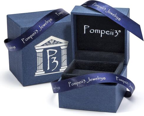 أقراط نسائية مرصعة بالألماس مستديرة 1 قيراط TW معتمدة من الذهب الأبيض أو الأصفر عيار 14 قيراط (D,E/VS-SI1) in Kuwait