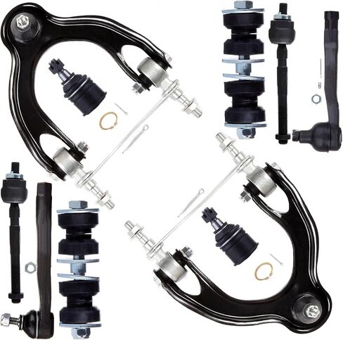 مجموعة تعليق Scitoo 10PCS لعام 1992-1995 لهوندا سيفيك 1993-1997 Civic Del Sol 1994-1997 لـ Acura Integra W/Aspension Parts Arment Arm Ball Lower Bar Join in Saudi Arabia