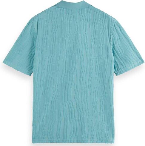 بولو terrycloth المريح في جاكارد كوتون in Kuwait