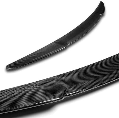 Black Real Carbon Carbon Fiber V-style strunk lid spoiler wing متوافق مع 2013-2017 Honda Accord 2DR Coupe ، 2014 2015 2015 in Saudi Arabia