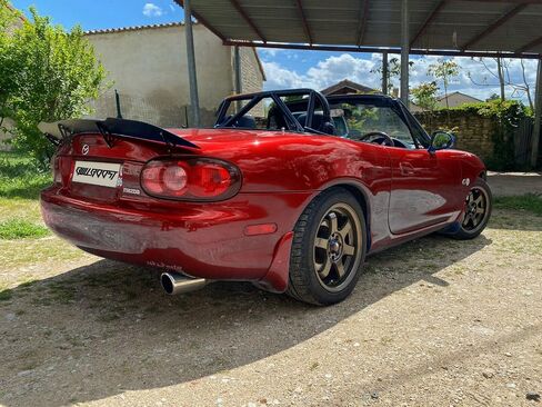 Miata MX-5 NA NB Aggressive Ducktail Spoiler Duckbill Trunk Wing MK1 MK2 MK2.5 (NA MK1) in Saudi Arabia
