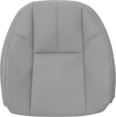 Driver and Passenger Side Bottom Seat Covers and Top Lean Back Leather Black Compatible with Chevy Silverado Suburban Avalanche GMC Sierra Tahoe Yukon 2007 2008 2009 2010 2011 2012 2013 2014 in Saudi Arabia