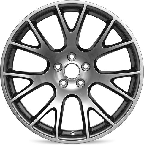 For 2015-2023 Dodge Challenger 20 Inch Hyper Black Alloy Rim - OE Direct Replacement - Road Ready Car Wheel in Saudi Arabia