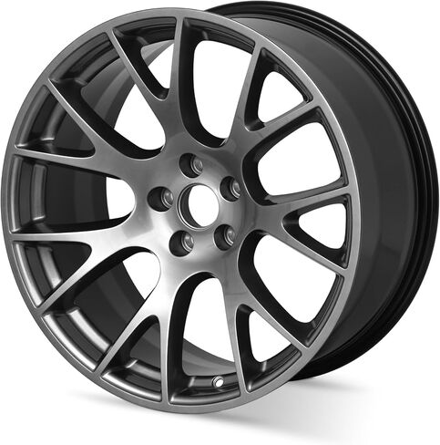 For 2015-2023 Dodge Challenger 20 Inch Hyper Black Alloy Rim - OE Direct Replacement - Road Ready Car Wheel in Saudi Arabia
