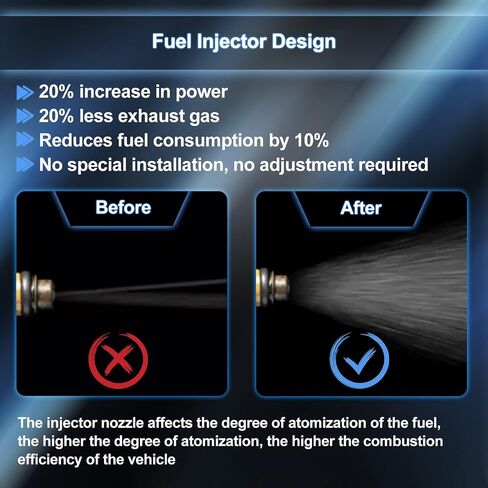 Fuel Injectors Set of 6 Compatible with Infiniti 2015 G25 2011 2012 G37 2010-2013 Replace FBY7030 16600-JK00A 12 Holes in Saudi Arabia