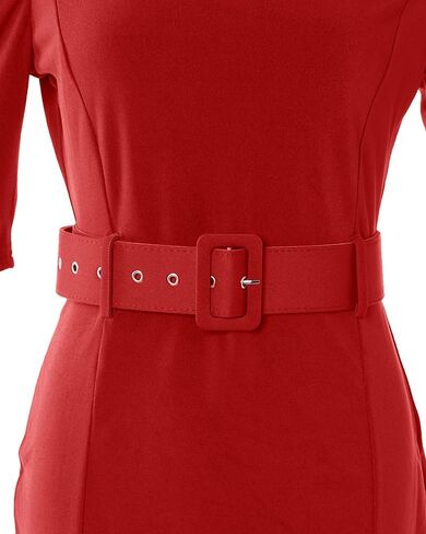 Women Sexy One Shoulder Bodycon Dress Short Sleeve Homecoming Dress Belted Side Slit Party Cocktail Dresses in Kuwait