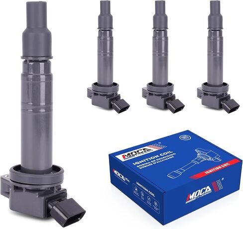 MOCA 4X Ignition Coil Compatible with 2005-2023 for Toyota Tacoma 2.7L L4, 2005-2021 Hilux 2.7L L4, 2012-2014 Hiace 2.7L L4, 2009-2012 Matrix 2.4L L4, 2010-2015 for Scion XB 2.4L L4 in Saudi Arabia