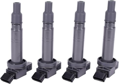 MOCA 4X Ignition Coil Compatible with 2005-2023 for Toyota Tacoma 2.7L L4, 2005-2021 Hilux 2.7L L4, 2012-2014 Hiace 2.7L L4, 2009-2012 Matrix 2.4L L4, 2010-2015 for Scion XB 2.4L L4 in Saudi Arabia