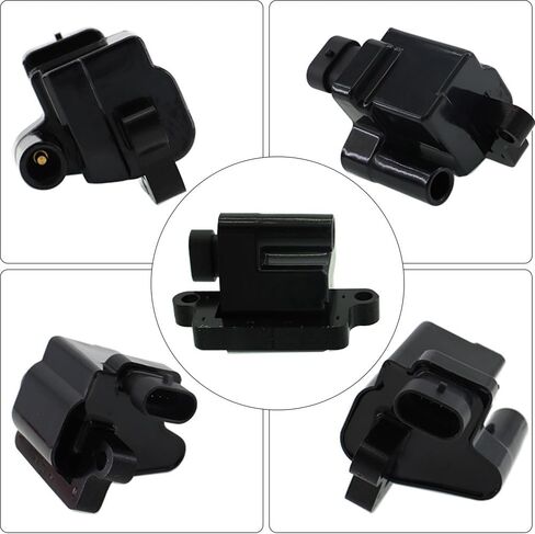 8 Pack Square Ignition Coil UF271 & Spark Plug Wire 12556893 12558693 12570553 3859078 Replacement for Chevy Avalanche Silverado 1500 2500 3500 4.8L 5.3L 6.0L 8.1L 1999-2007 in Saudi Arabia