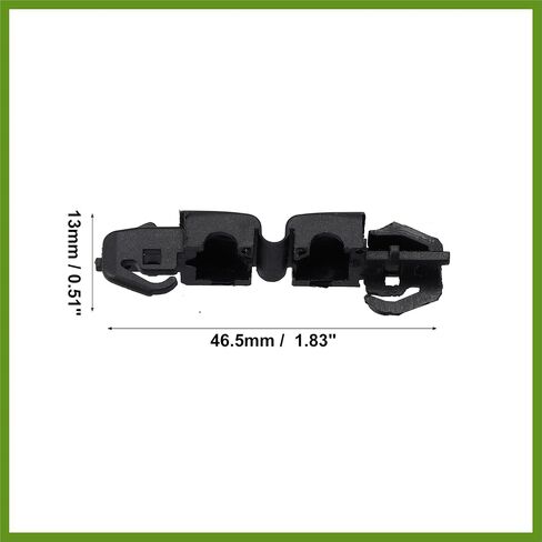 91594-SNA-A01 Fuel Tank Filler Cap Cover Clip Oil Tank Cover Fastener for Honda Accord 2008-2017 for Honda CR-V for Honda Pilot 2009-2015 Black Replace Parts Vehicle Components in Saudi Arabia